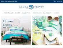Tablet Screenshot of lauratrevey.com
